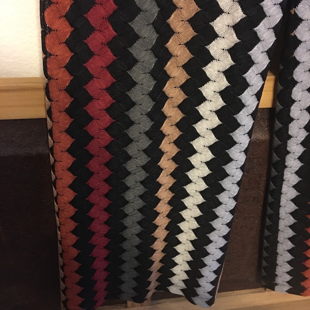 Csc Studios Chevron Style Print Multi Layer Pants - image 4